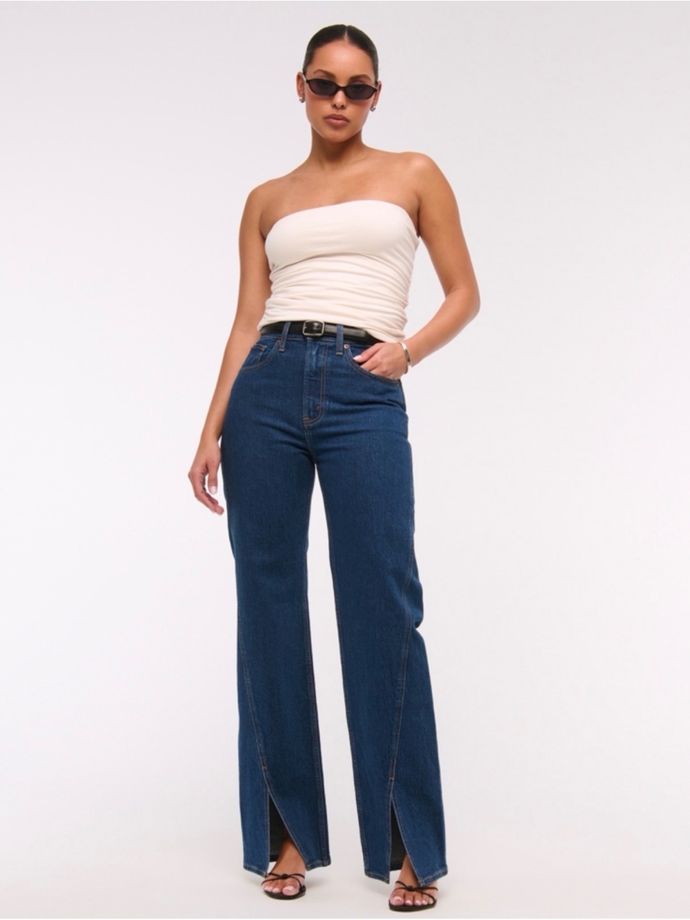 Abercrombie Curve Love High Rise 90s relaxed fit